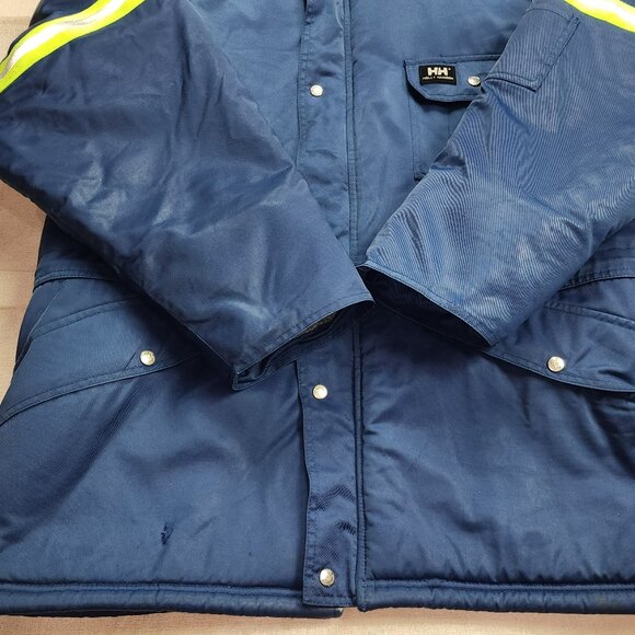Helly Hansen Blue Sherpa Heavy Work Coat (3XL) - Picture 6 of 9